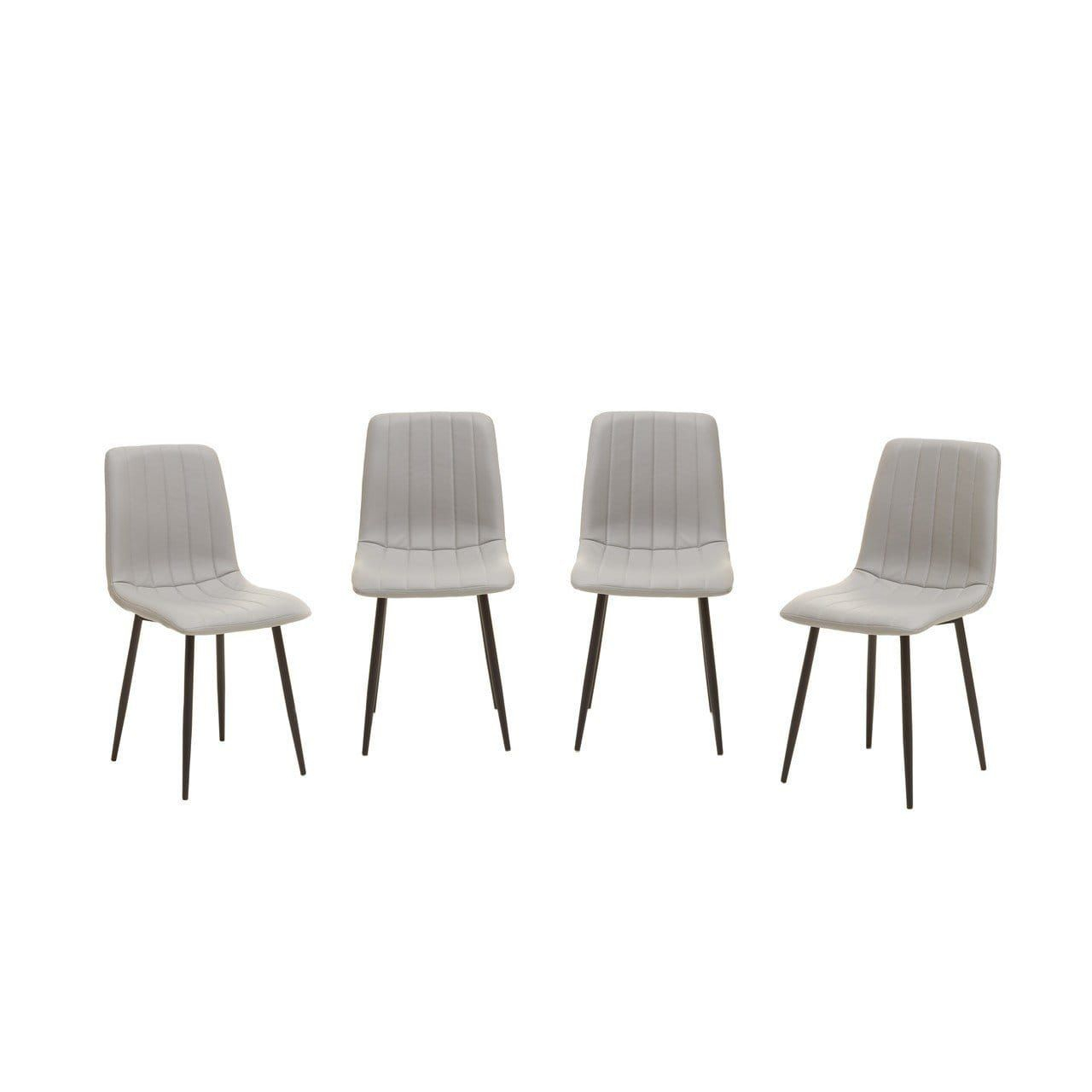 Light Grey Dining Chairs Set Of 4 At Leslie Giles Blog pertaining to Exploring the Design and Functionality of the Gear Gray Dining Chairs (Set of 4)