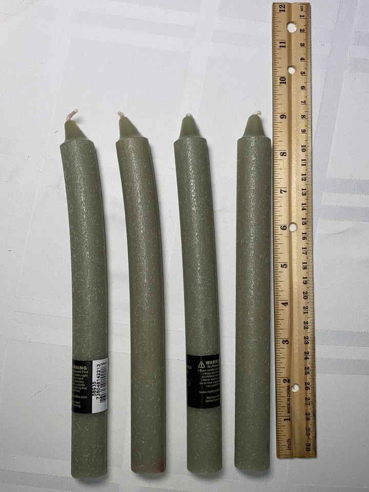 Lot 8 Root Candles Timberline Arista Taper + Dillar Unscented Green Box ... throughout The Enduring Appeal of the Timberline Arista Taper Candle for Your Home