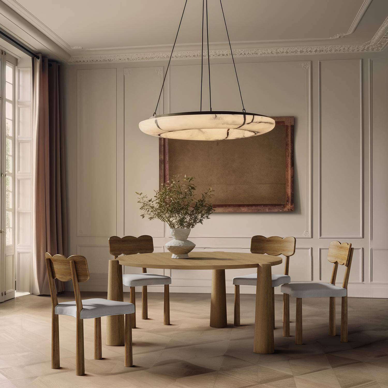 &amp;quot;Madeleine&amp;quot; Bow Back Oak Chair By Christiane Lemieux For Sale At 1Stdibs pertaining to Set Of 2 Dining Side Chair, Oak Finish