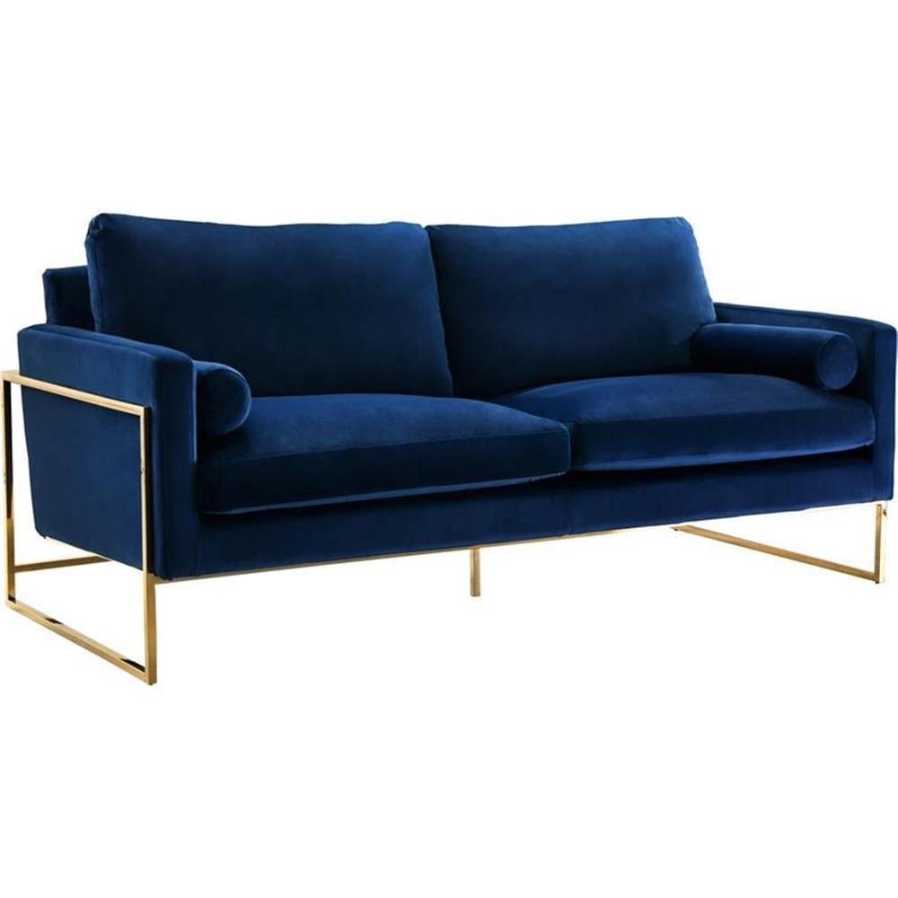 Beyond the Trend Exploring the Enduring Appeal of the Maklaine Navy Velvet Sofa