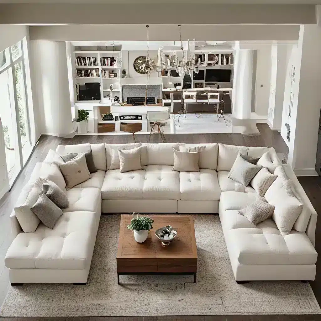 Maximize Your Space: Sectional Sofa Configurations - Sofaspectacular pertaining to Maximizing Your Space How the Indulge Upholstered Modular Sectional Adapts to Your Home