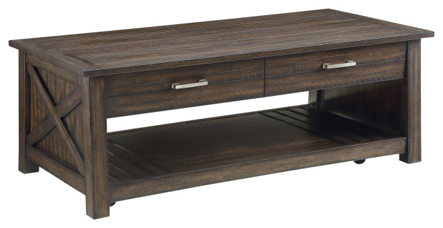 Merritt Occasional Collection - Transitional - Coffee Tables - By ... inside Lexicon Frazier Park Wood 2 Drawer Coffee Table In Brown Cherry