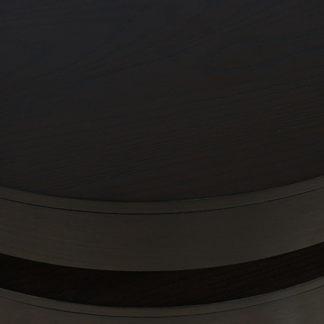 Mid-Century Modern Floating Sculpture Round Layered Coffee Table - Modern - Coffee Tables - By ... pertaining to Finding the Perfect Mid-Century Floating Round Layered Coffee Table for Your Home