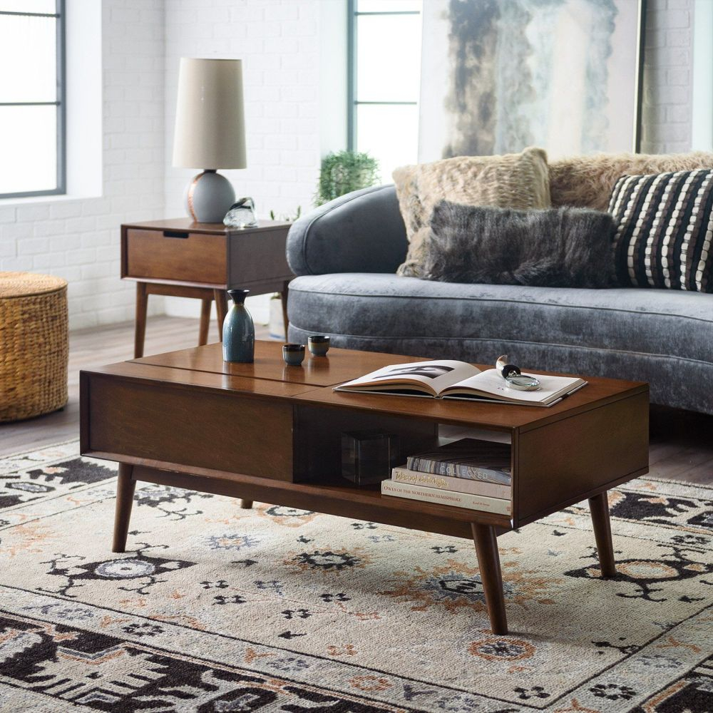 Modern Coffee Table Design with Discovering the Allure of the Brooklyn 50 Mid-Century Modern Coffee Table