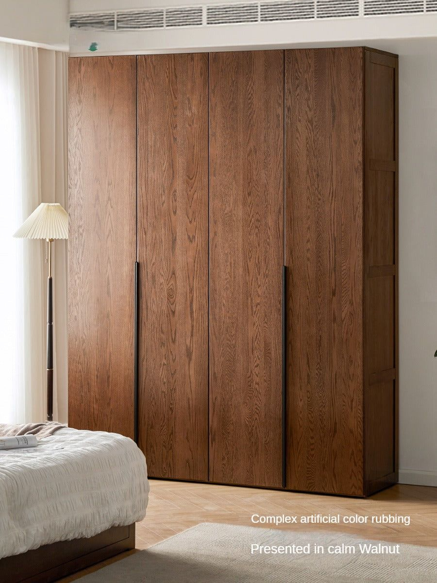 Oak Solid Wood Wardrobe High Walnut Color: | Wood Wardrobe, Solid Wood Wardrobes, Walnut Wood ... with Exploring the Craftsmanship Behind Oak Solid Wood Wardrobes
