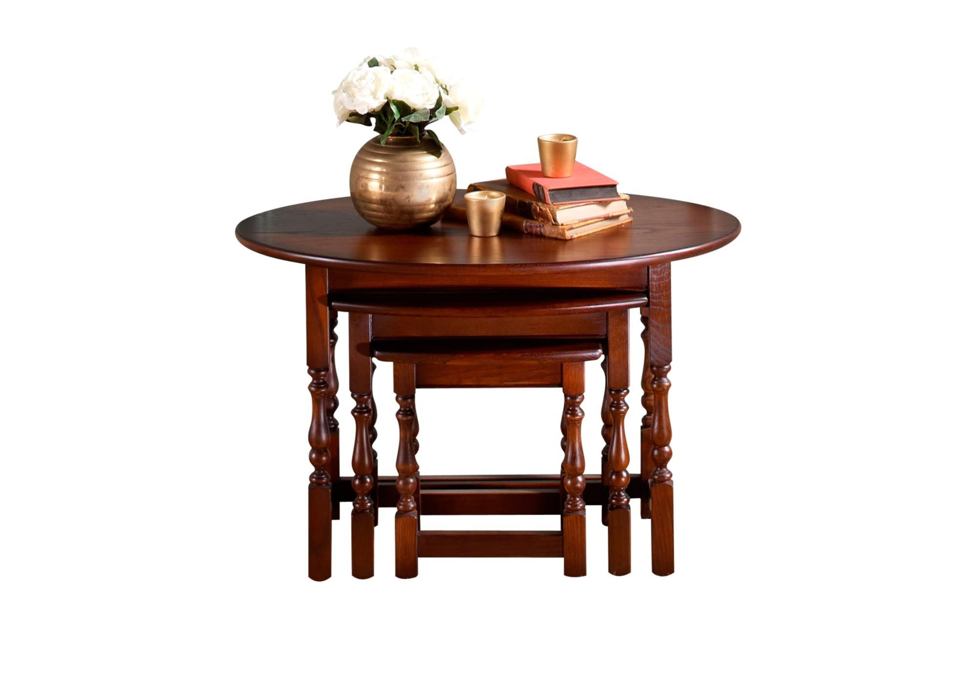 Old Charm Occasional Oval Nest Of Tables | Furniture, Retail Furniture ... with Centre 14In. Occasional Table, Glossy Chateau Gray