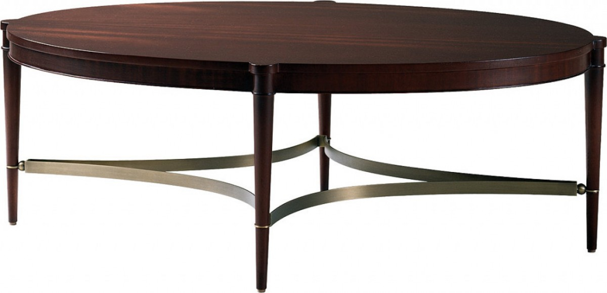 Oval Cocktail Table | Baker Furniture | Chanintr with Cascade Oval Cocktail Table