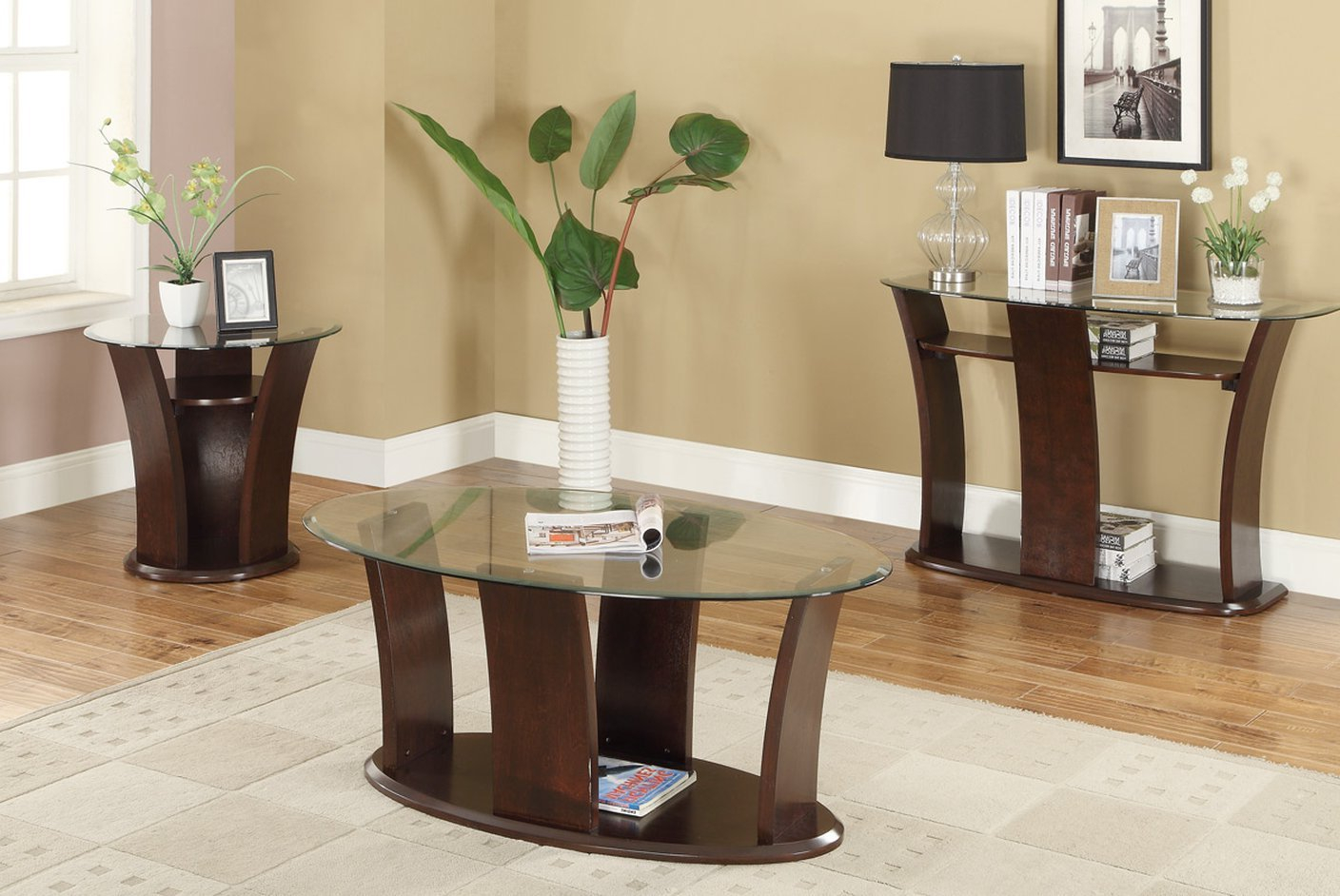 Oval Coffee Table Sets Decorating Ideas for How a Birch Veneer Oval Coffee Table Enhances Your Living Space