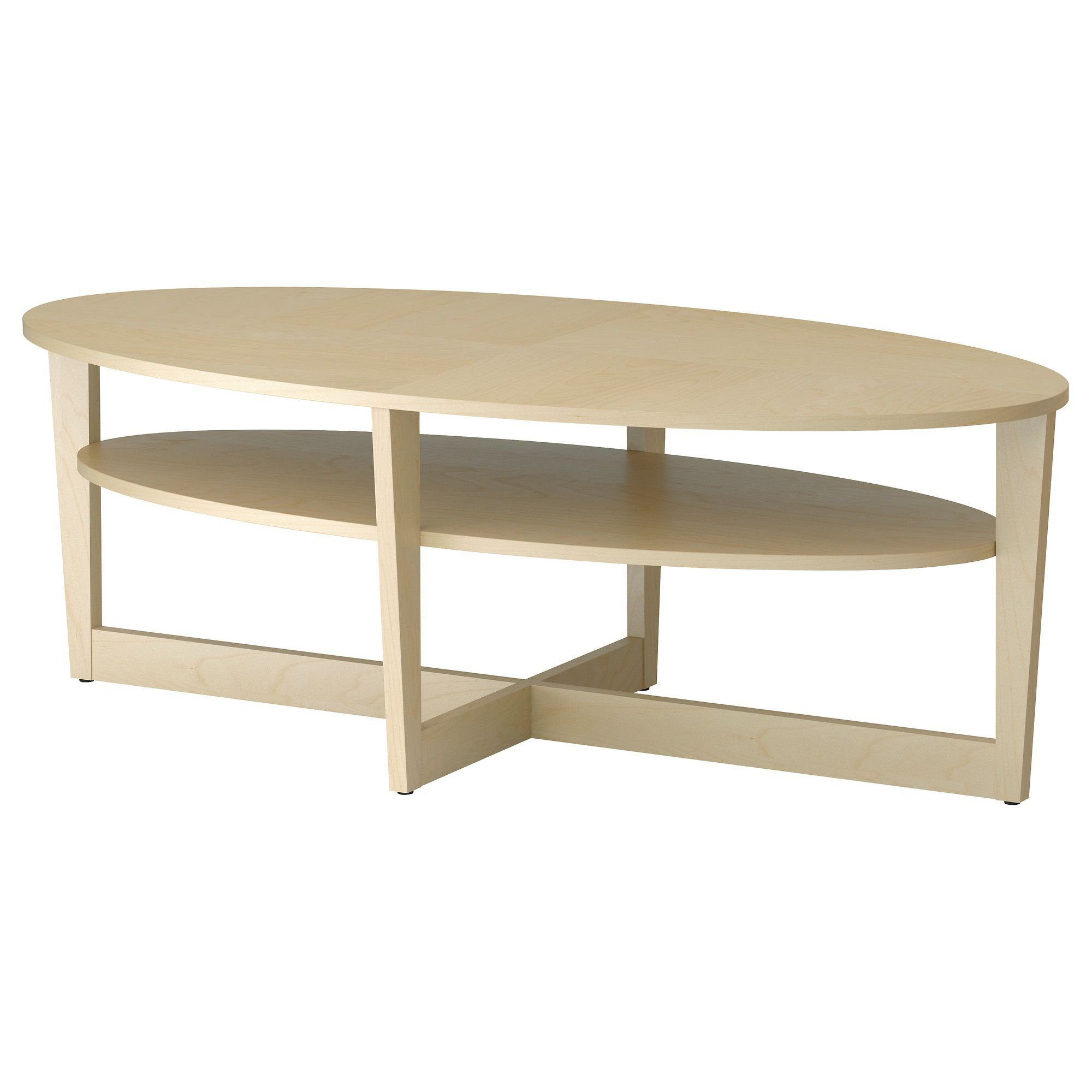 How a Birch Veneer Oval Coffee Table Enhances Your Living Space