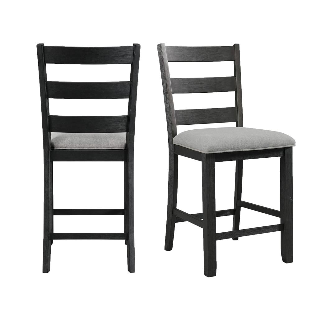 A Closer Look at the Picket House Furnishings Kona Black Side Chairs