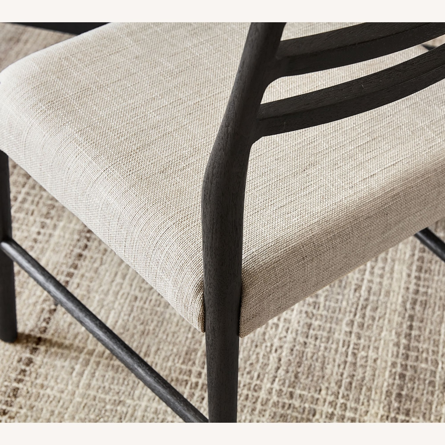 Pottery Barn Quincy Basketweave Dining Chair - Aptdeco with Quincy Dining Chair Nordic Ivory (Set Of 2)