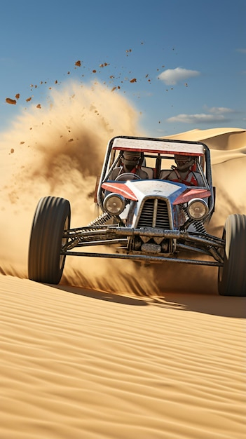 Premium Photo | Desert Dune Buggy Navigating Through Sand Dunes regarding Navigating the Challenges of Sheridan Sand Dune Side Server Deployment