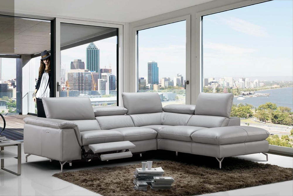 Refined 100% Italian Leather Sectional Fort Worth Texas Pacifico-J&amp;amp;M ... with Designing Your Dream Living Room with an L-Shaped Italian Leather Sectional