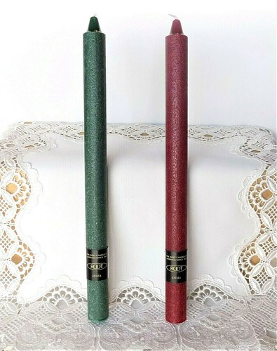 Root Timberline Arista 12&amp;amp;Quot; Taper Candles ~~ Dark Green Or Garnet ~~ | Ebay with regard to The Enduring Appeal of the Timberline Arista Taper Candle for Your Home