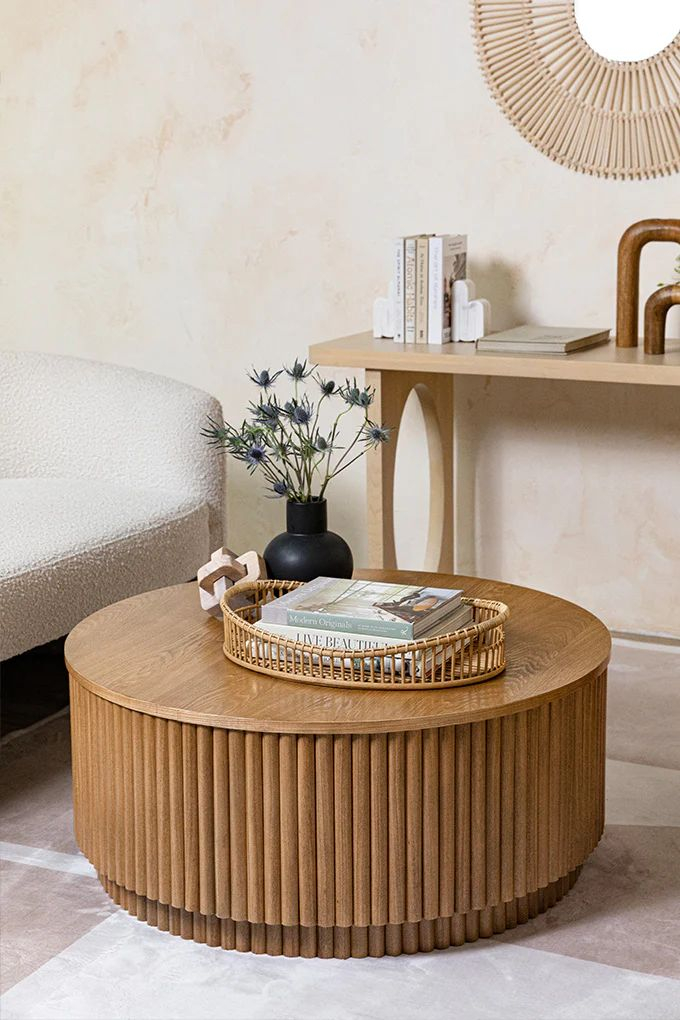 Round Coffee Table With Design At Timothy Votaw Blog intended for Catta 30&amp;quot; Round Wood Coffee Table Light Brown