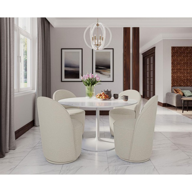 Expert Insights on Integrating Landon Swivel Chairs into Your Dining Space