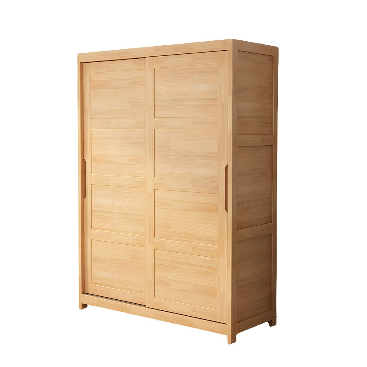Rubberwood Solid Wood Wardrobe Traditional Freestanding Wardrobe - Armoire Natural 47&amp;quot;L X 24&amp;quot;W X ... inside Styling Your Space with the Elegance of a Havana Gold Armoire