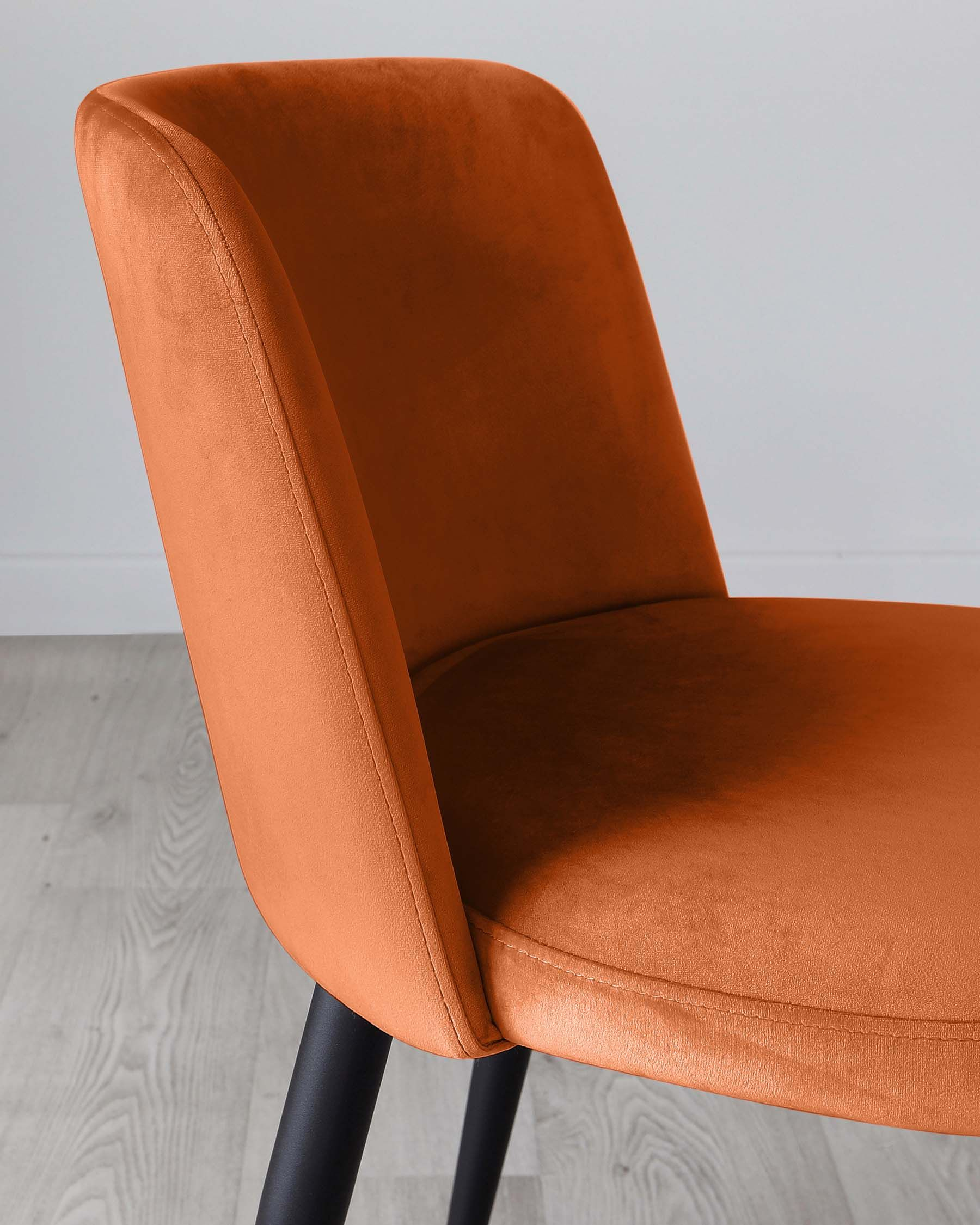 Rust Velvet Dining Chair - Dannie Muncy for The Enduring Appeal of the Safavieh Couture Foster Dining Chair Rust/Black