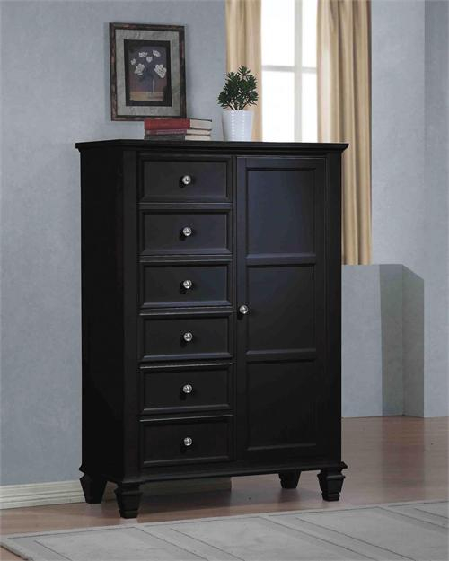 Sandy Beach Black Bedroom Collection inside Unveiling the Coaster Sandy Beach Door Chest Black A Deep Dive