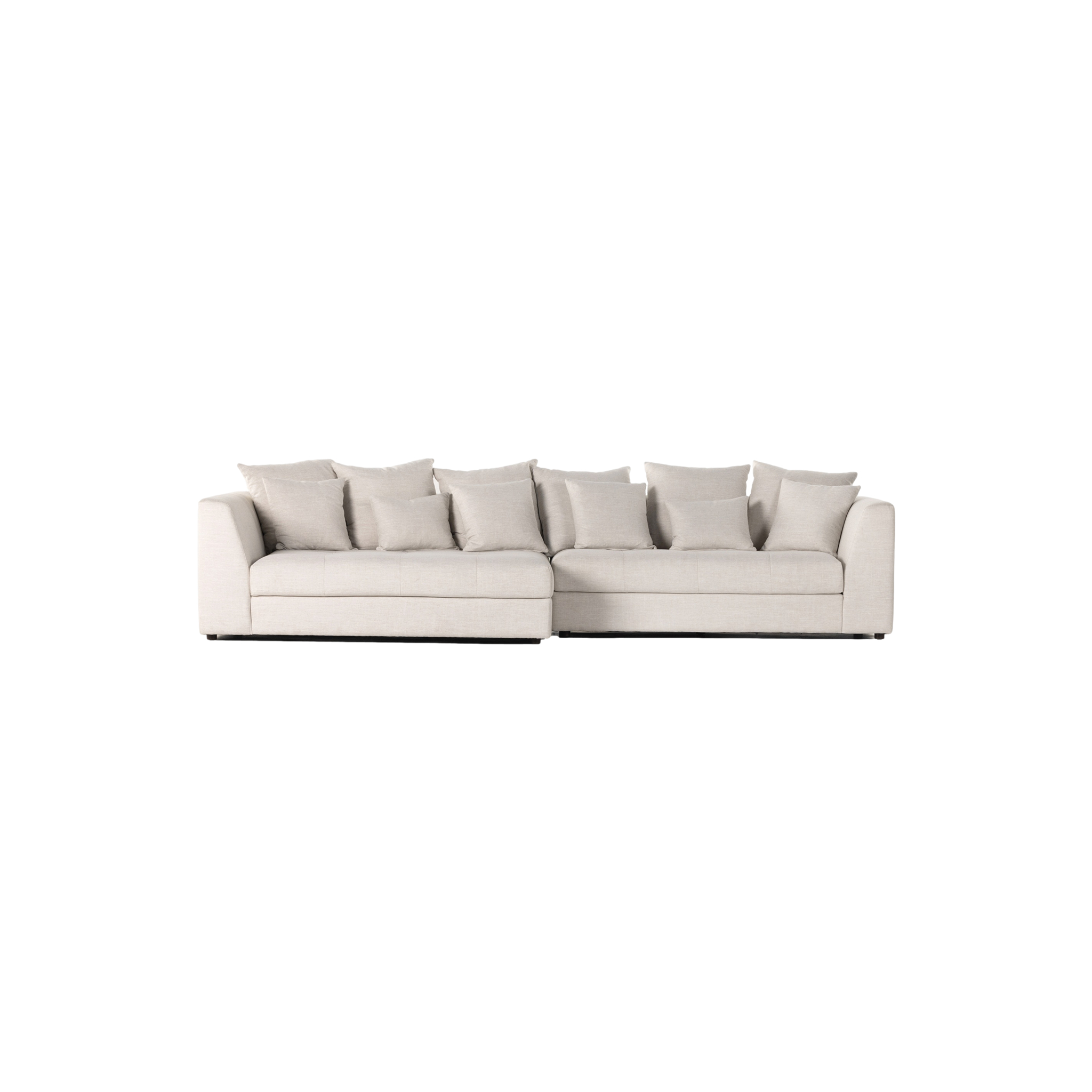 Santos 2-Piece Sectional — Planner 5D with regard to Santos 2Pc Raf Sectional-Aragon Natural