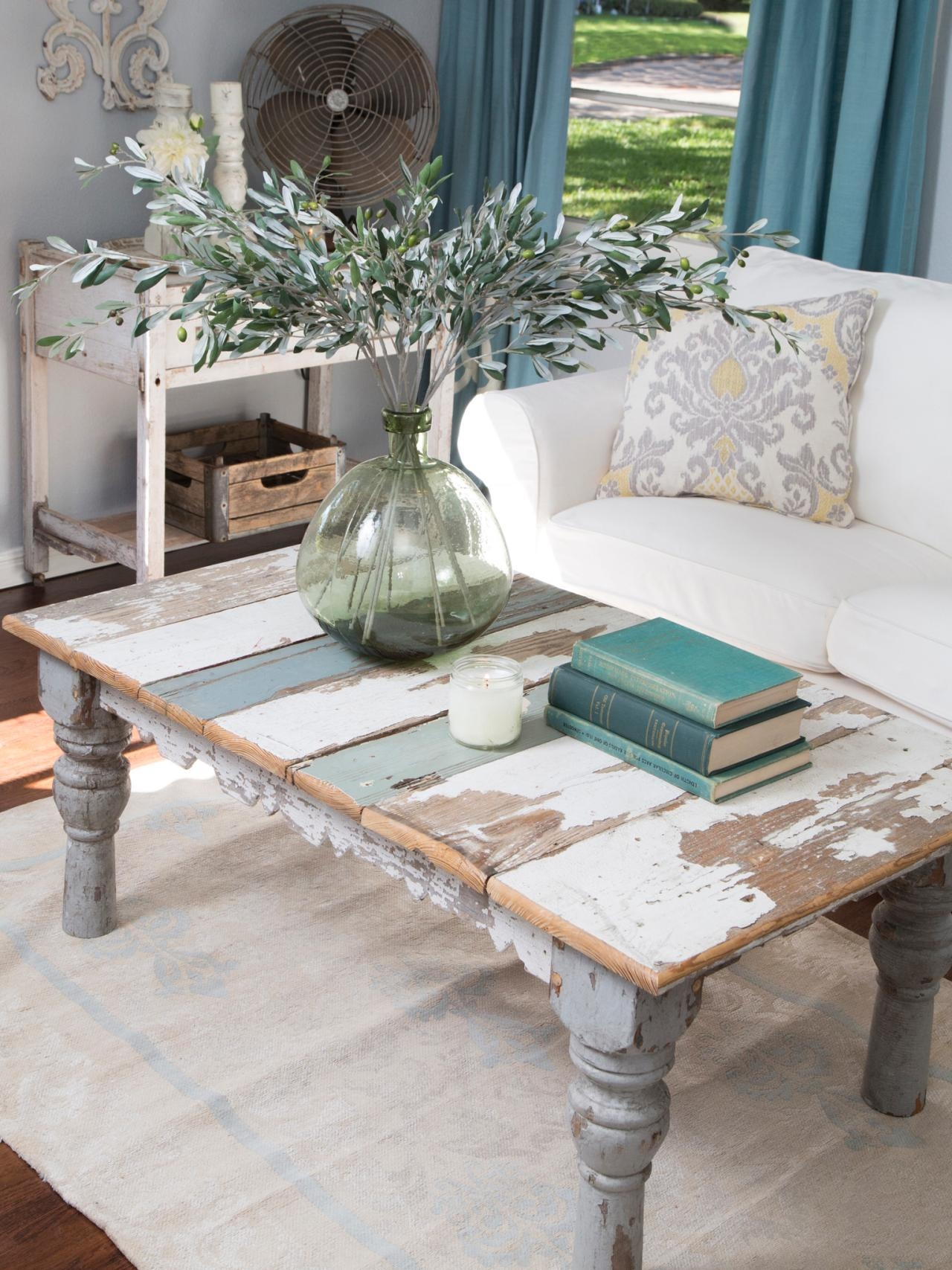 Shabby Chic Coffee Tables - Ideas On Foter within Shabby Chic White Coffee Table With French Country Double Scroll Pedestal