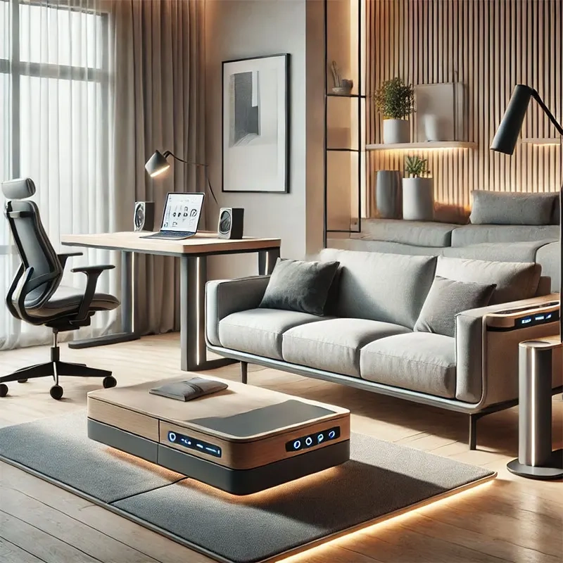 Smart Furniture: Integrating Technology Into Modern Living Spaces intended for Integrating vidaXL Furniture Effortlessly Into Your Industrial Decor