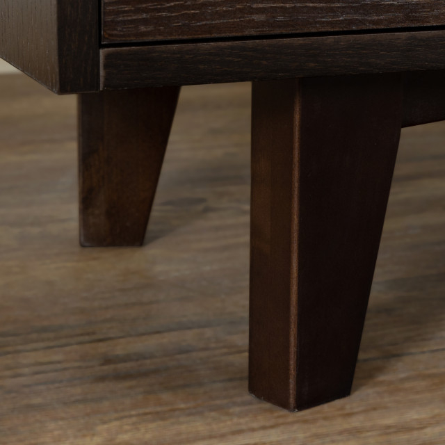 Tateus Retro Design Birch Wood Solid Wood Sideboard Cabinet Auburn, 6 ... with Tateus Retro Design Birch Wood Solid Wood Sideboard Cabinet Auburn, 7 Drawers