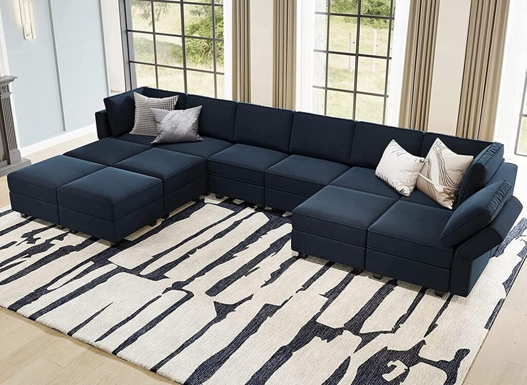 The 5 Best Modular Sectional Sofas For 2023 within Arc Vegan Leather Upholstered 6-Pc. Facing Modular Sectional, Cognac