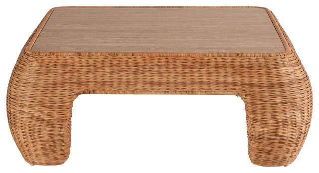 The Coastal Living Weekender Havasu Cocktail Table - Tropical - Coffee ... regarding The Coastal Living Weekender Hermosa Square Cocktail Table