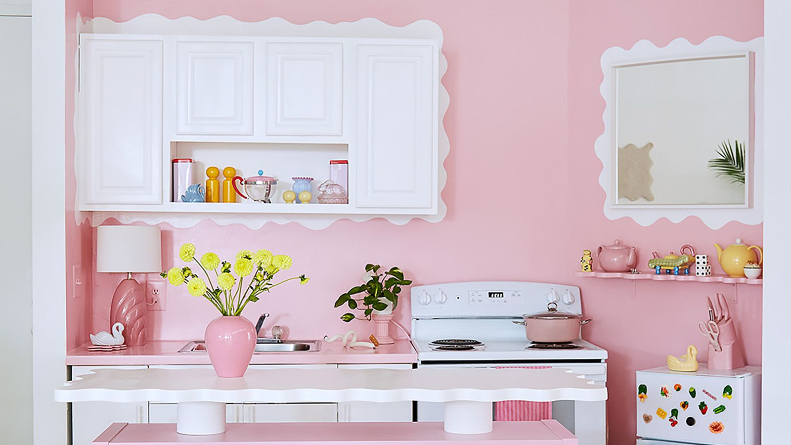 This Furniture Designer&amp;#039;S Pink Loft Apartment Will Make Color ... pertaining to The Marshmallow Apartment Pink Plush And Perfect
