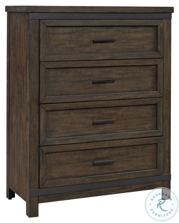 Thornwood Hills Rock Beaten Gray Chest From Liberty | Coleman Furniture with regard to Sliding Door Chest, Rock Beaten Gray Finish With Saw Cuts