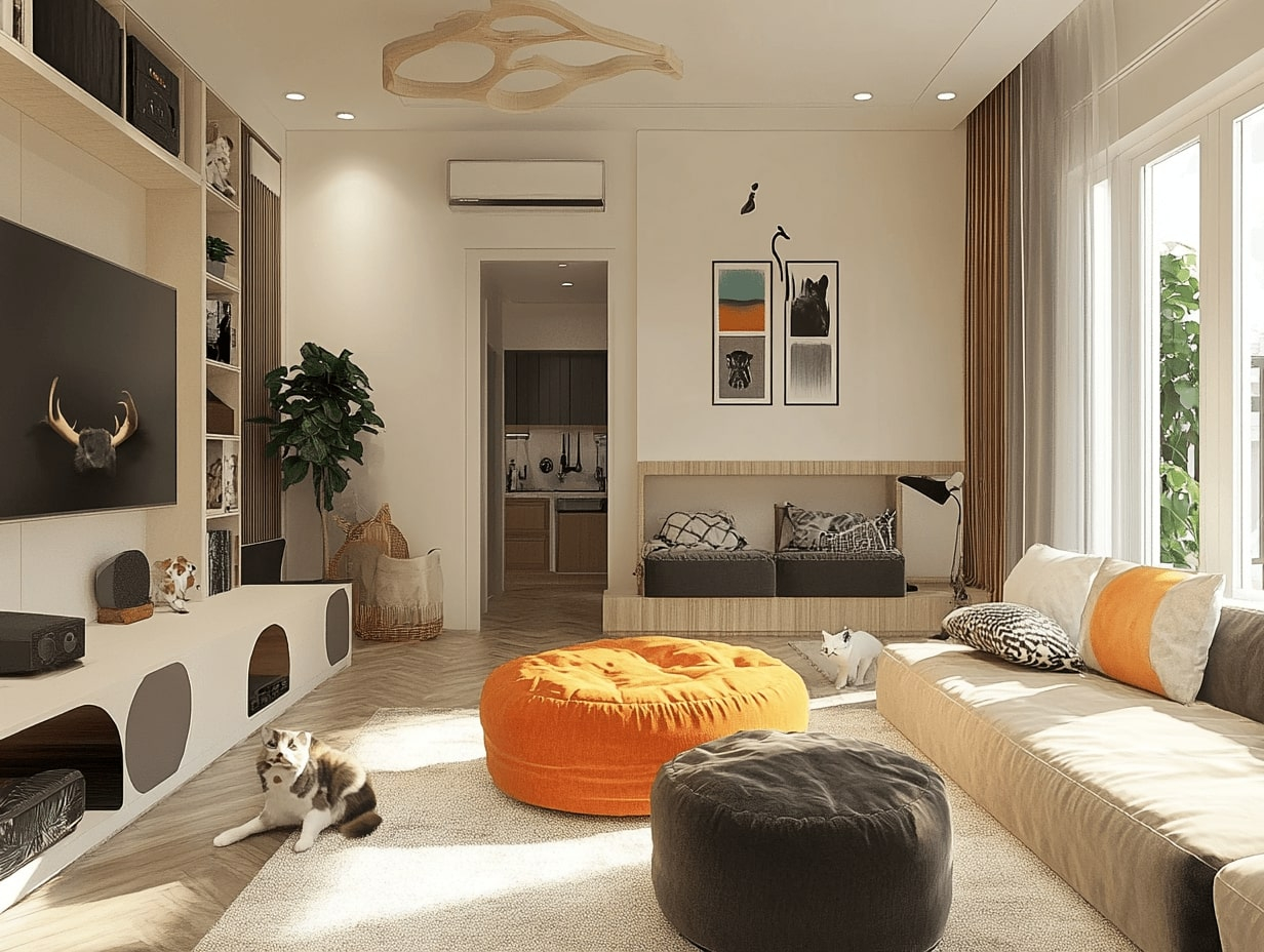 Transform Your House With A Pet-Friendly Style: Tips For Comfort And ... inside Transforming Your Home Aesthetic with the Maklaine Velvet Sectional