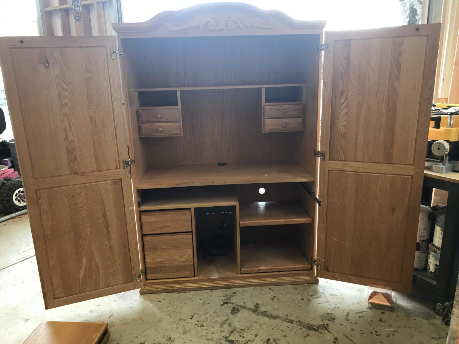 Understanding the Craftsmanship Behind Lite Oak Computer Armoires