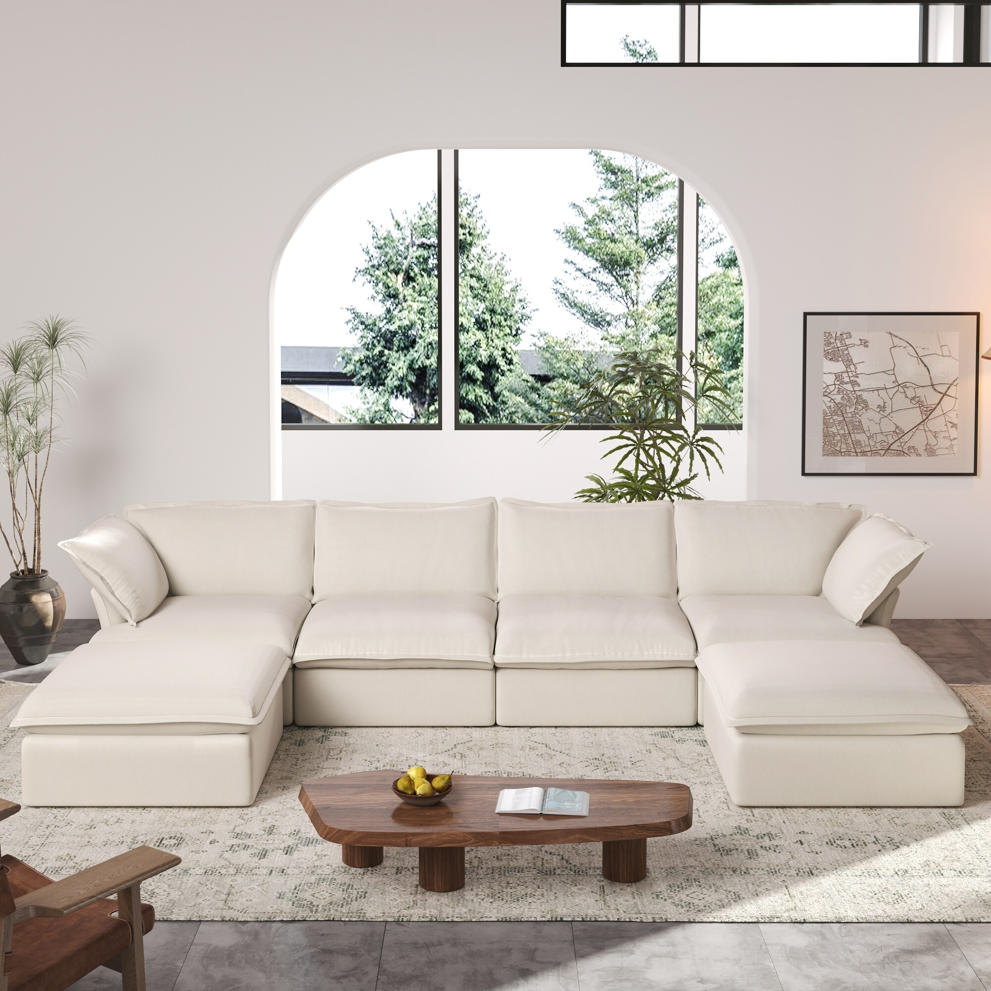 Beyond Aesthetics How a U-Shaped Sectional Enhances Family Living