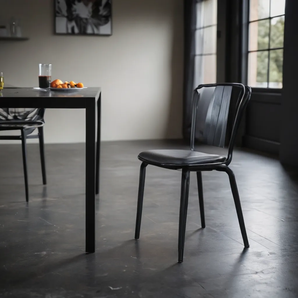 Understanding the Durability of Black Metal Dining Chair Frames