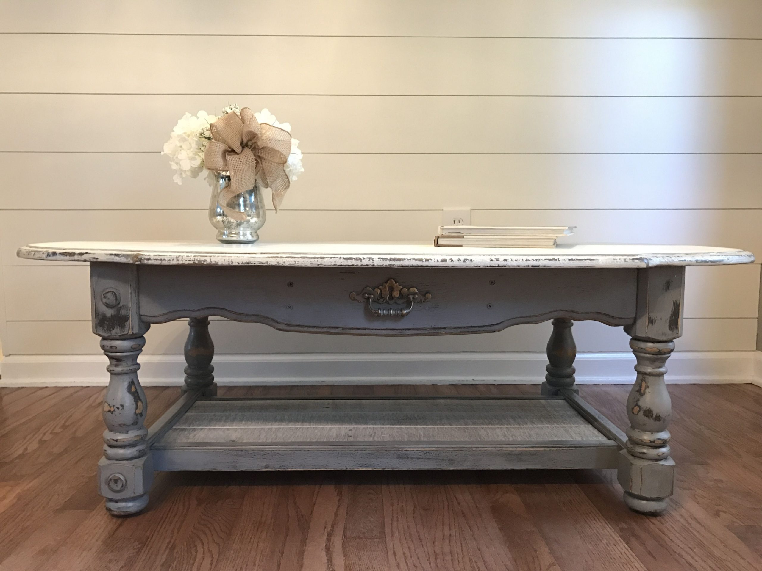 Unique Farmhouse / Shabby Chic Coffee Table Shabby Chic Coffee Table ... with regard to Beyond the Style Defining Your Shabby Chic Coffee Table