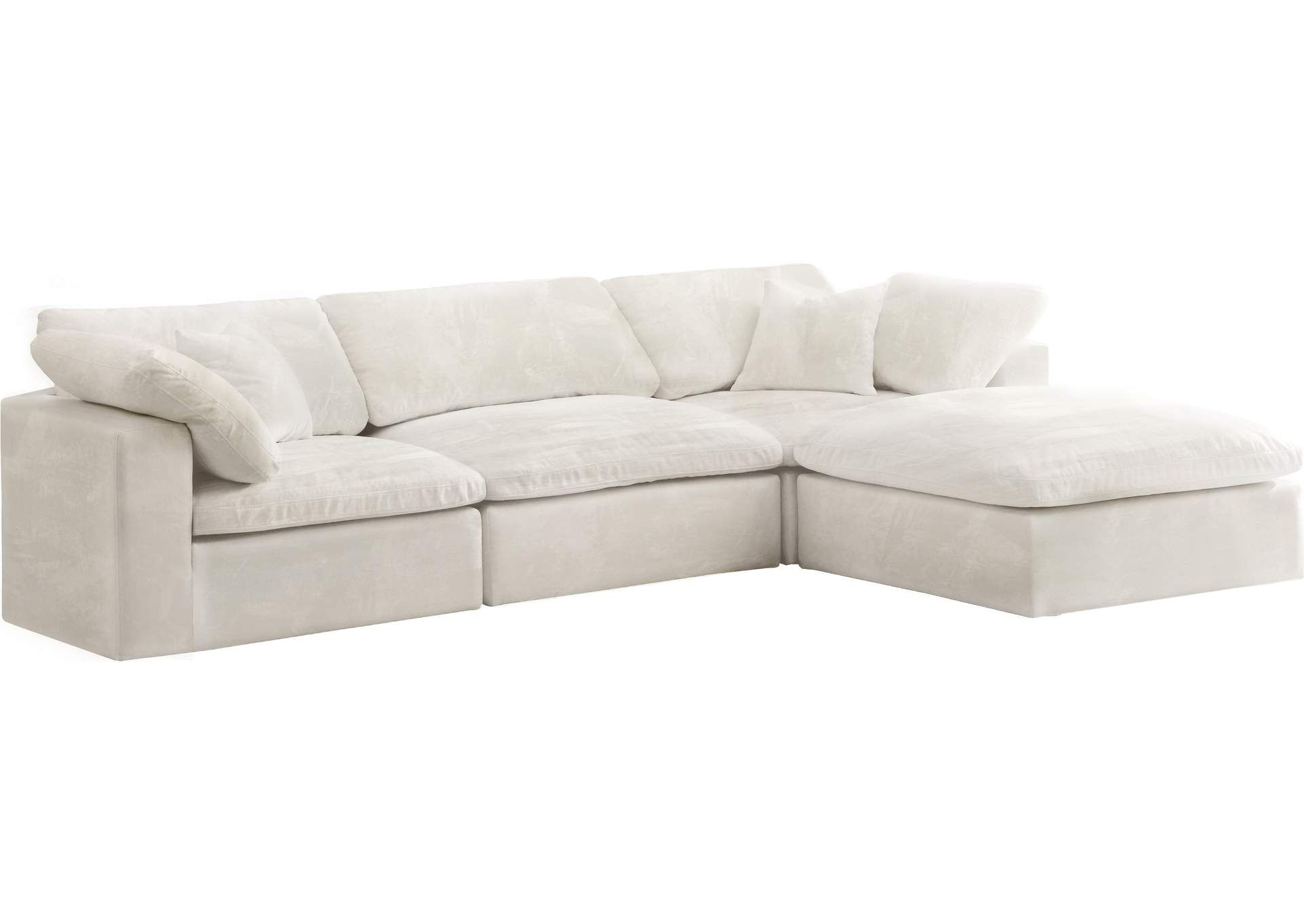 View Gallery Of Cream Velvet Modular Sectionals (Showing 9 Of 15 Photos) throughout The Art of Styling a Cream Modular Sectional for Cozy Living