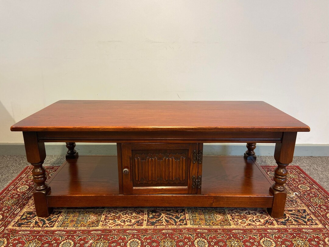 Vintage Old Charm Wood Bros / Occasional Long Table / Coffee - Etsy Uk with The Versatile Charm of the Centre 14in. Occasional Table