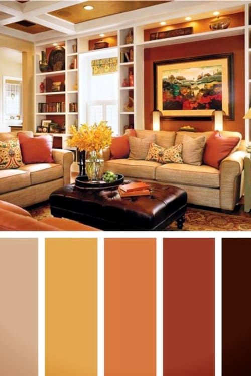 Warm Color Scheme Room regarding Transform Your Rustline Home with the Inviting Palette of Warm Colors
