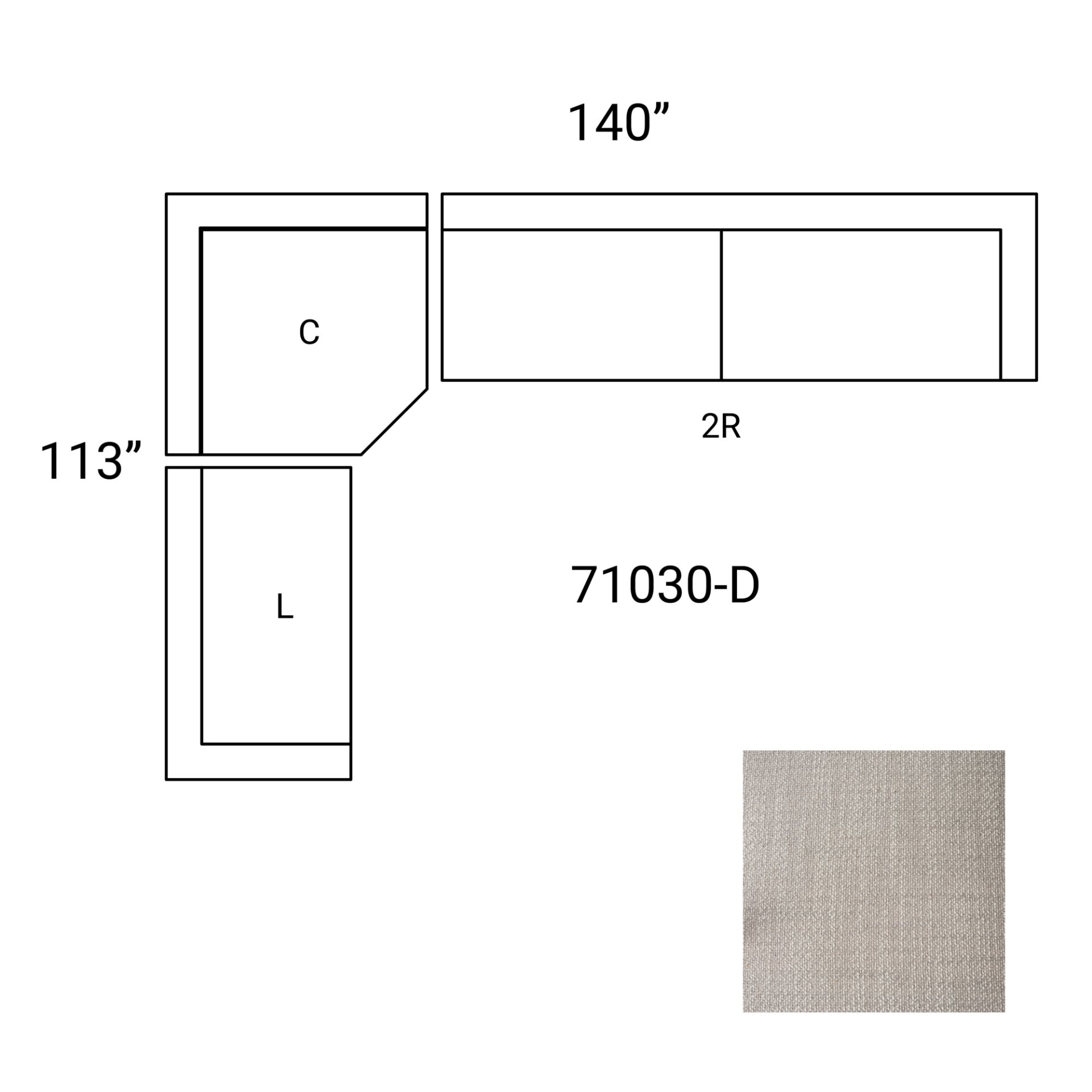 The Versatility of the Warner Gray 3-Piece Sofa Set With Corner-Piece for Modern Homes