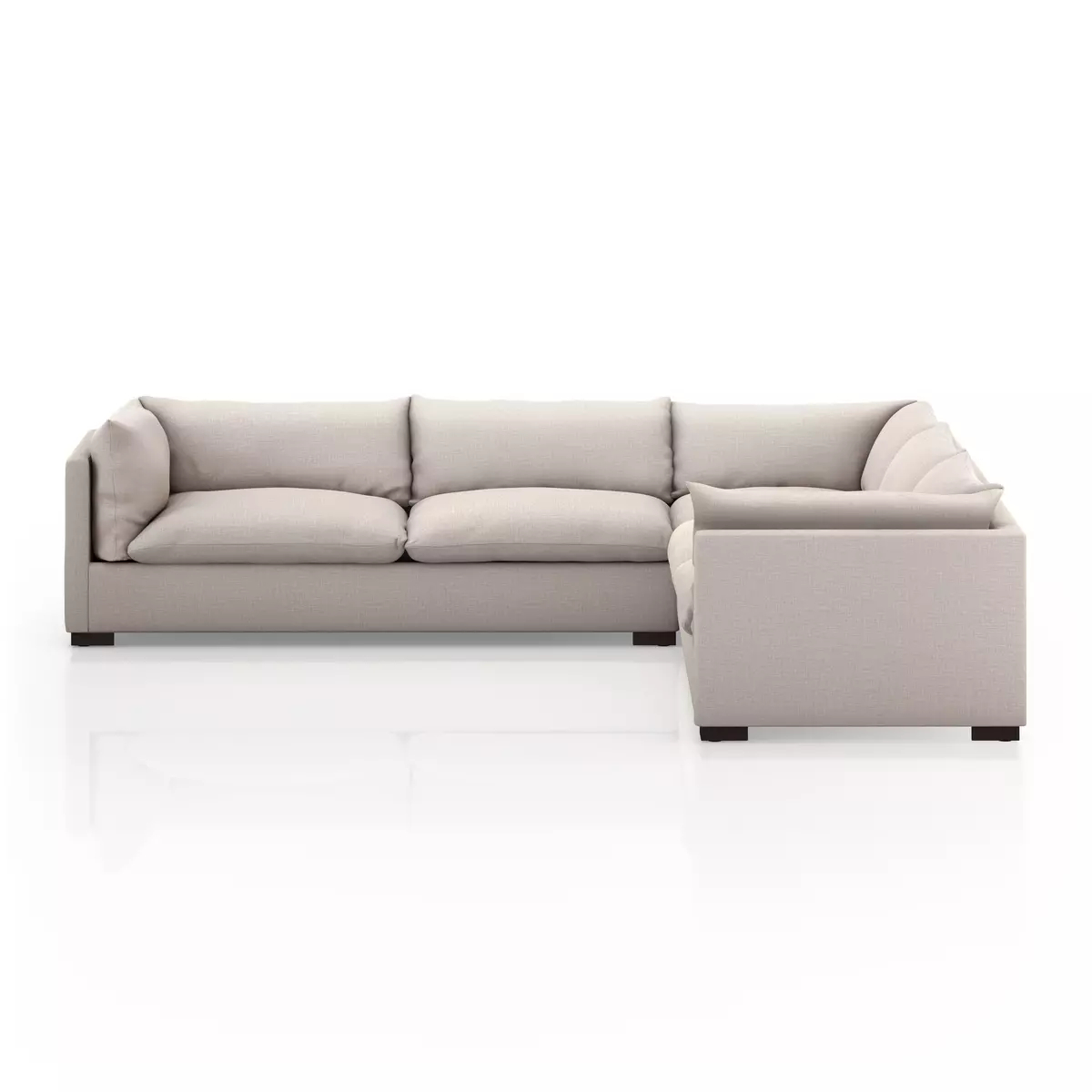 Westwood 3-Piece Sectional Bennett Moon Four Hands with regard to Westwood 3-Piece Sectional, Bennett Moon