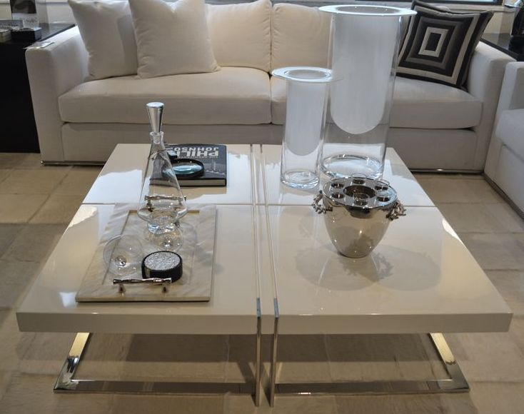 Integrating the BUONO White Lacquer Coffee Table Into Your Decor