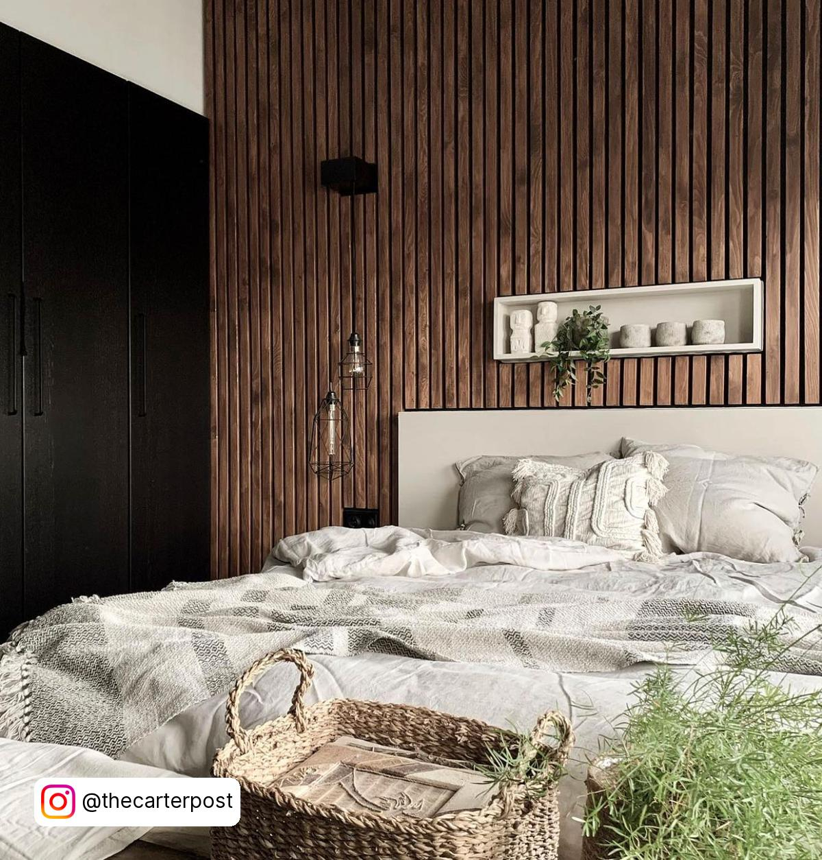 Discover the Perfect Wood Accent Wall for Your Bedroom's Cozy Vibe