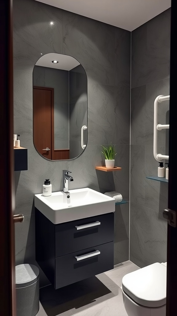 Maximizing space efficiency with compact single vanity bathroom solutions