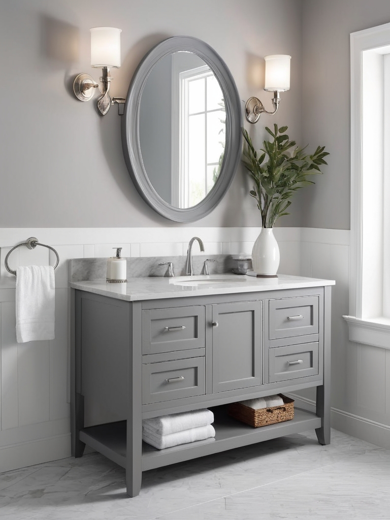 The Art of Choosing the Right Dark Gray Vanity for Your Home