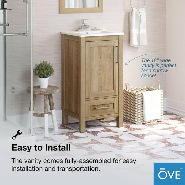 Real User Experiences with Ove Decors Kansas 18 Inch Bathroom Vanities