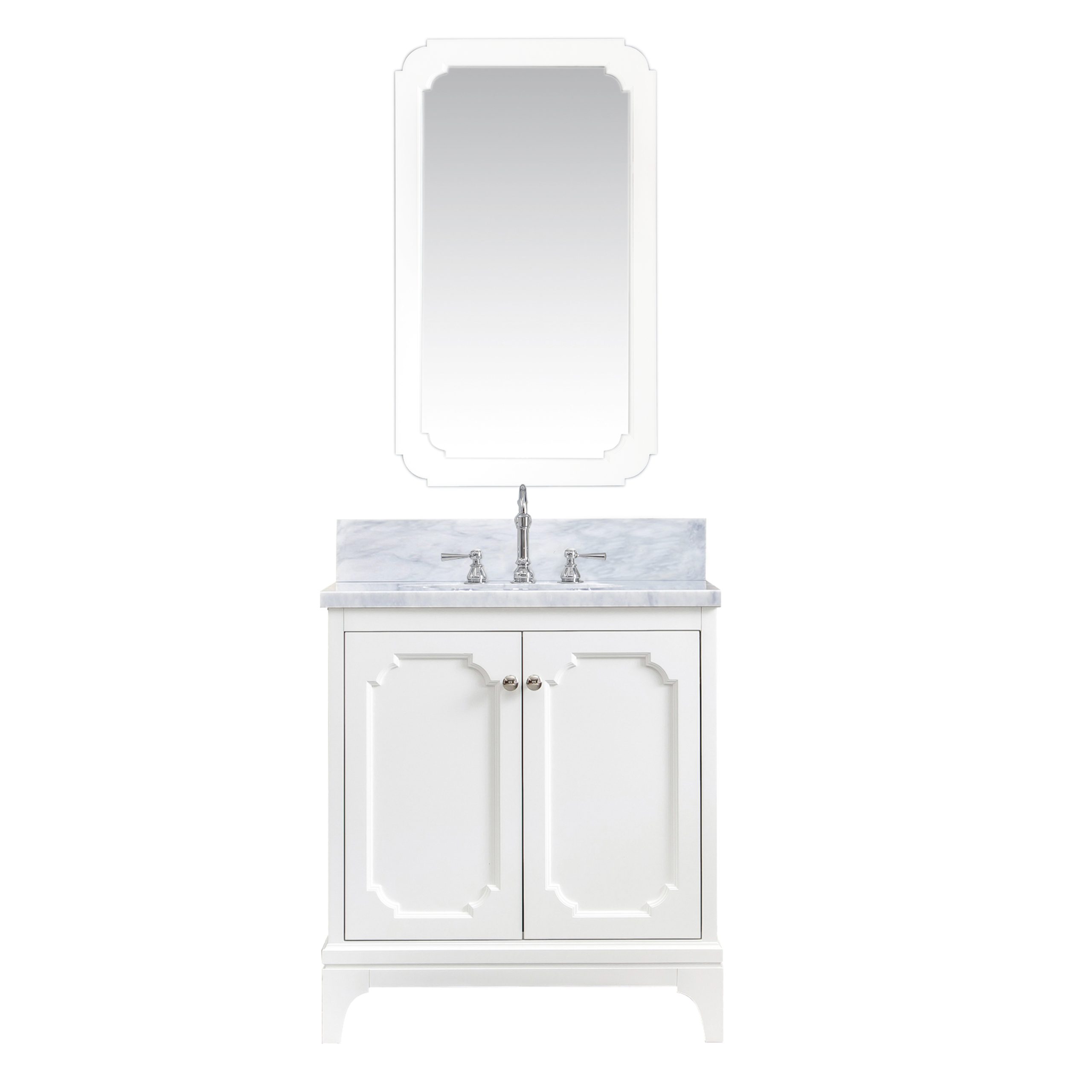 The Artisan Craft Behind Madison 30 Inch Carrara White Marble Countertop Vanity