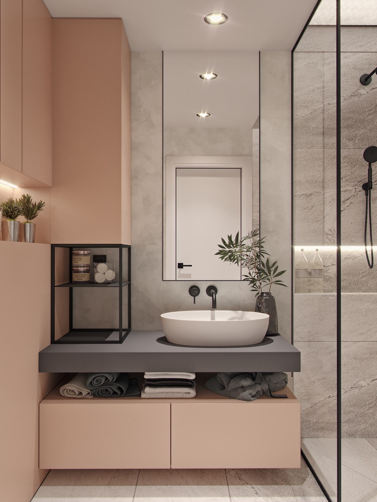 40 Modern Bathroom Vanities That Overflow With Style with regard to Lyon Freestanding Modern Bathroom Vanity, Beige, 60&amp;quot;