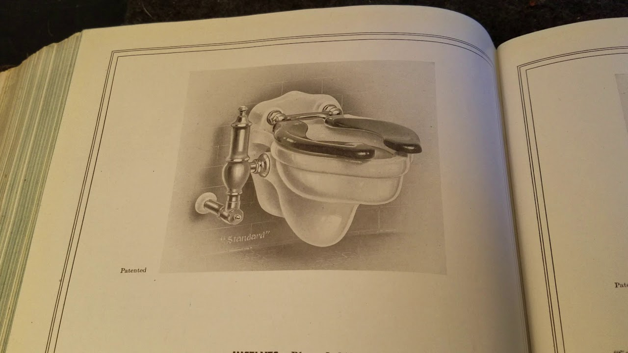 #77 1919 Standard Catalog, Vitreous China Fixtures #2 - Youtube throughout Proflo Pf1131P Willow Creek 19-1/2&amp;quot; Oval Vitreous China Pedestal - White