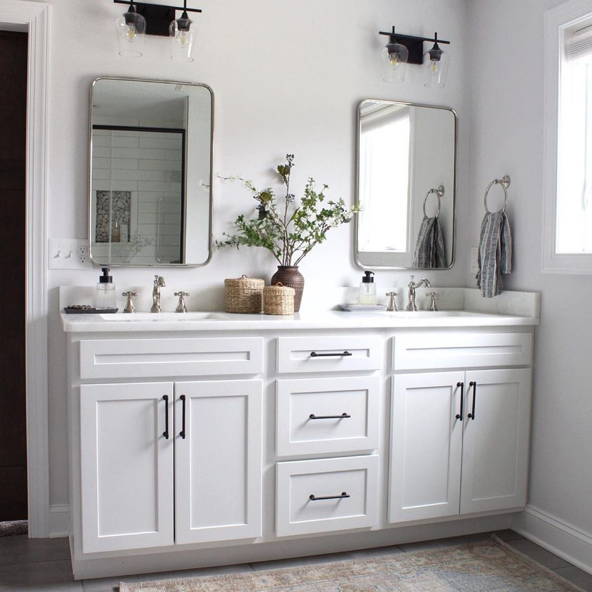 9 Double Vanity Bathroom Ideas | Family Handyman regarding 60&amp;quot; Double Bathroom Vanity, White, No Countertop, 24&amp;quot; Mirrors